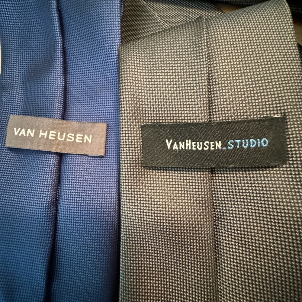 Bundle 3 Men’s Ties Van Heusen Society Threads NEW High End Better than … - Picture 3 of 9